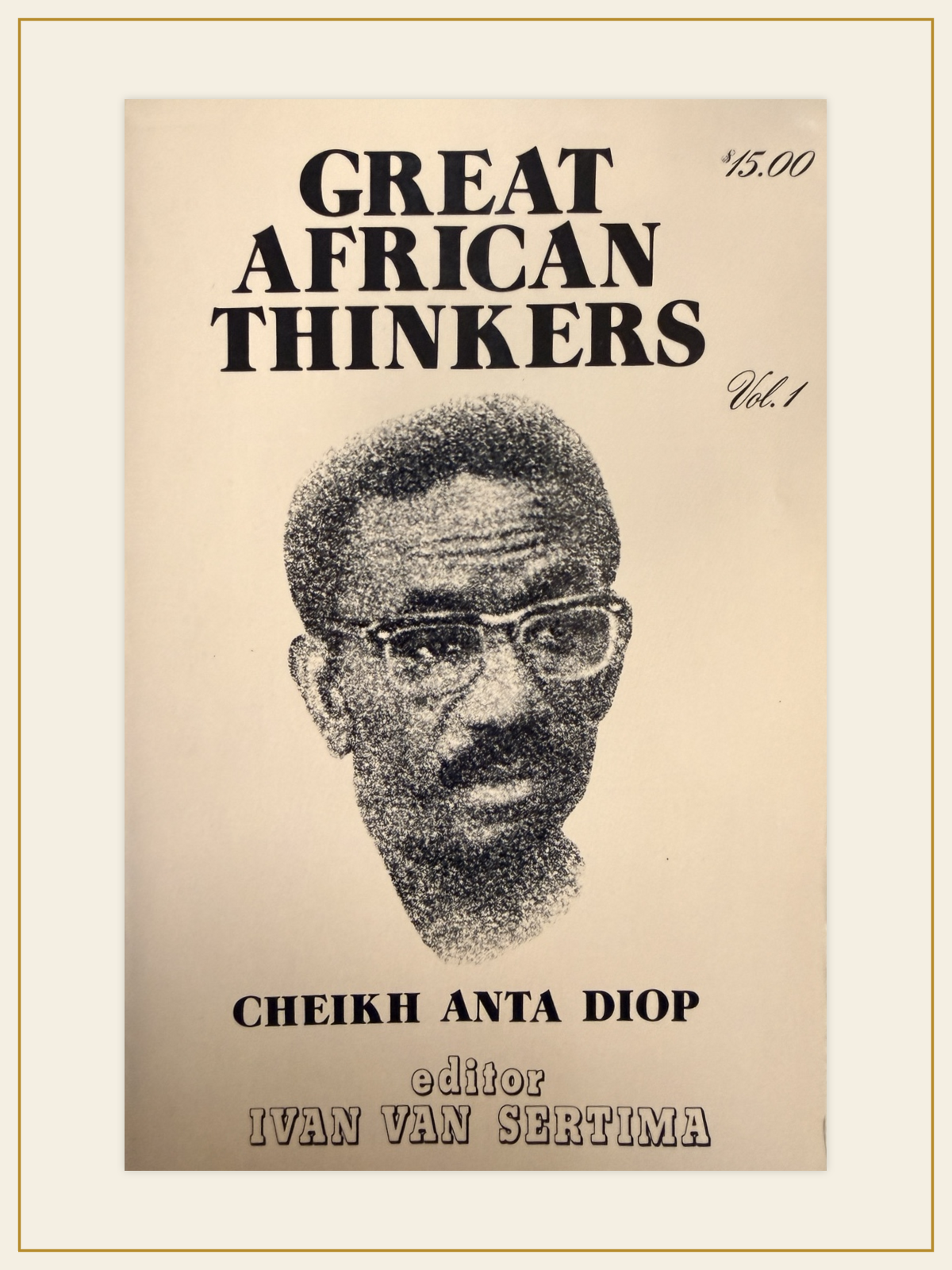 Front cover of Great African Thinkers, Volume 1