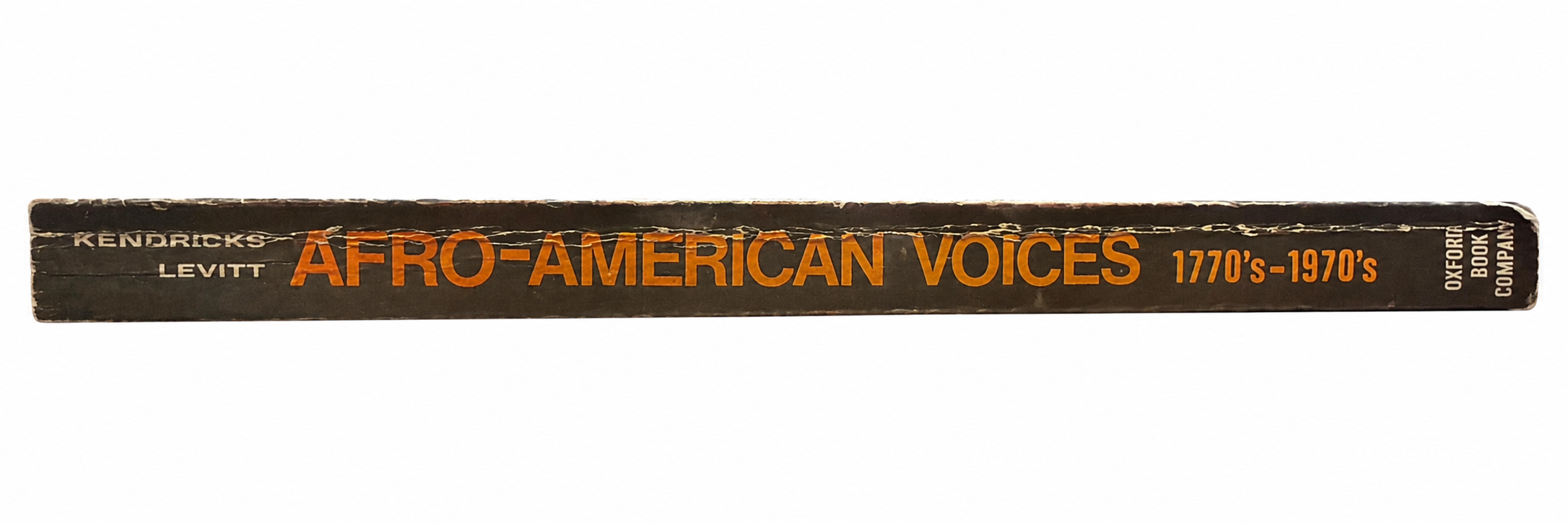 Vertical spine of Afro-American Voices, 1770's–1970's