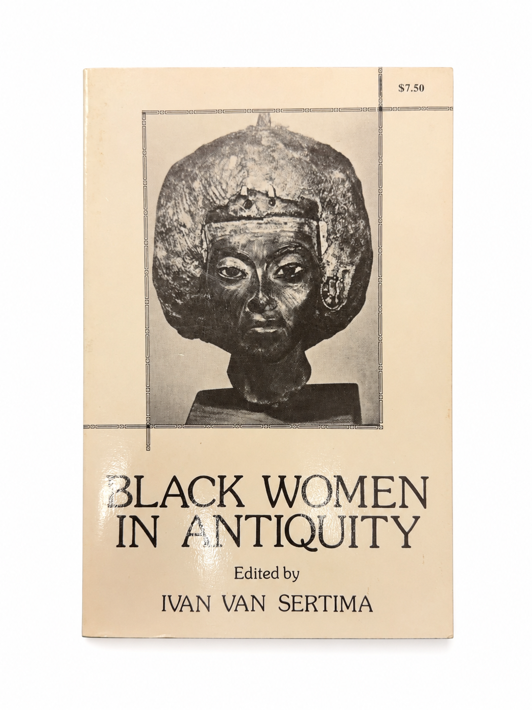 Front cover of the 1985 second printing of Black Women in Antiquity, edited by Ivan Van Sertima.