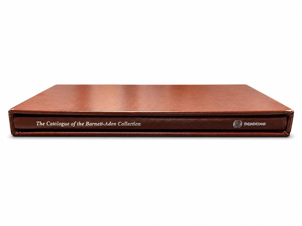 The Catalogue of the Barnett-Aden Collection inserted in its original matching burgundy slipcase, showing light edge wear and corner compression.