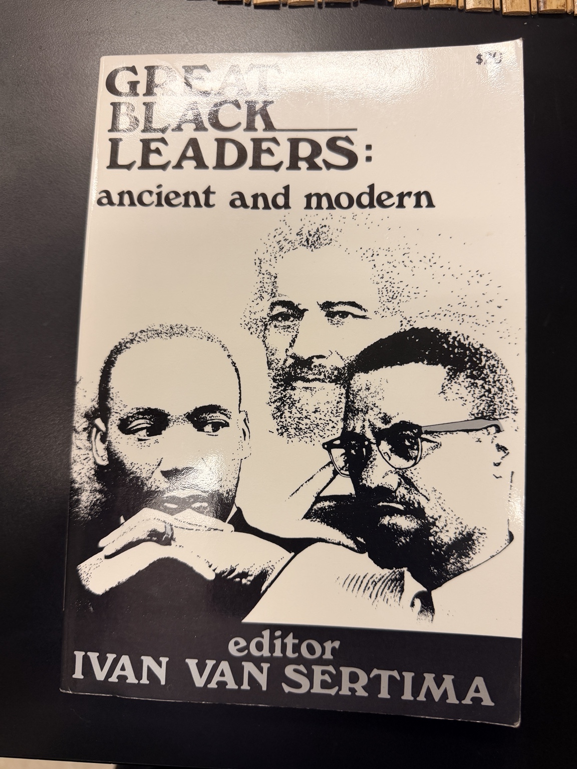 Front cover of Great Black Leaders: Ancient and Modern