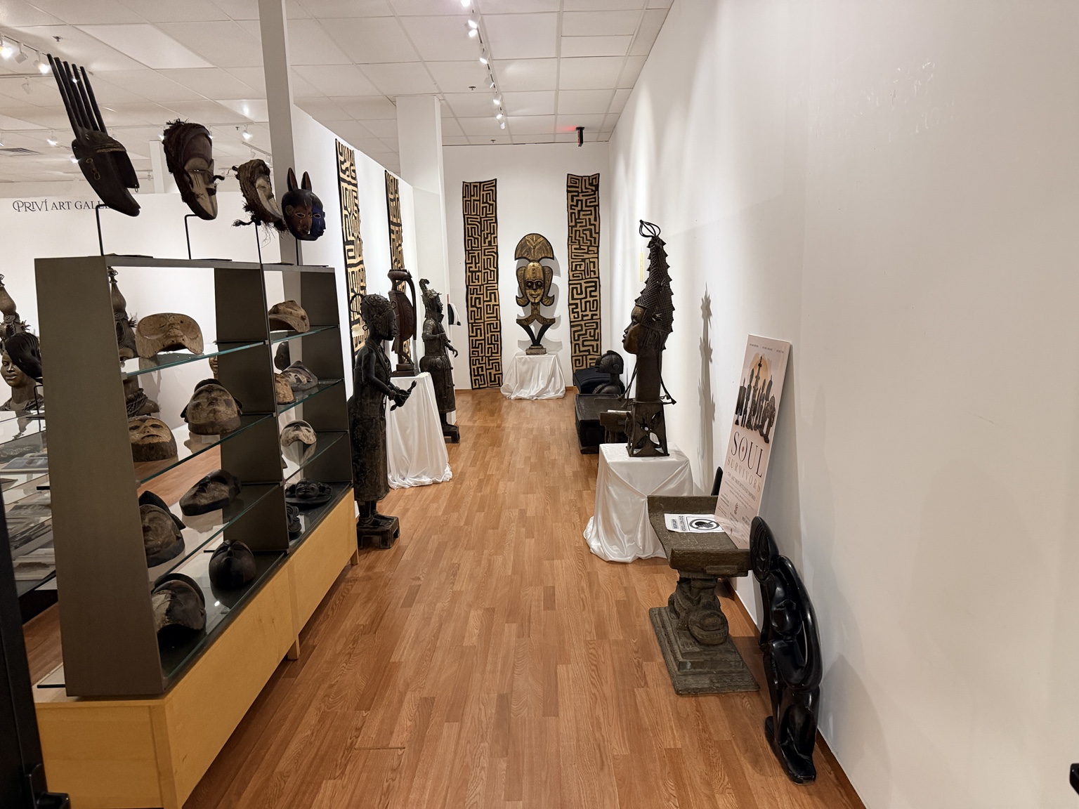 Priví Art Gallery located near Akoma Coffee and Books at Stonecrest